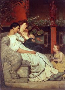 A Roman Family, 1867 by Lawrence Alma Tadema